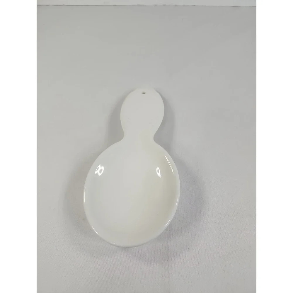 Pfaltzgraff Ceramic Resting Spoon White